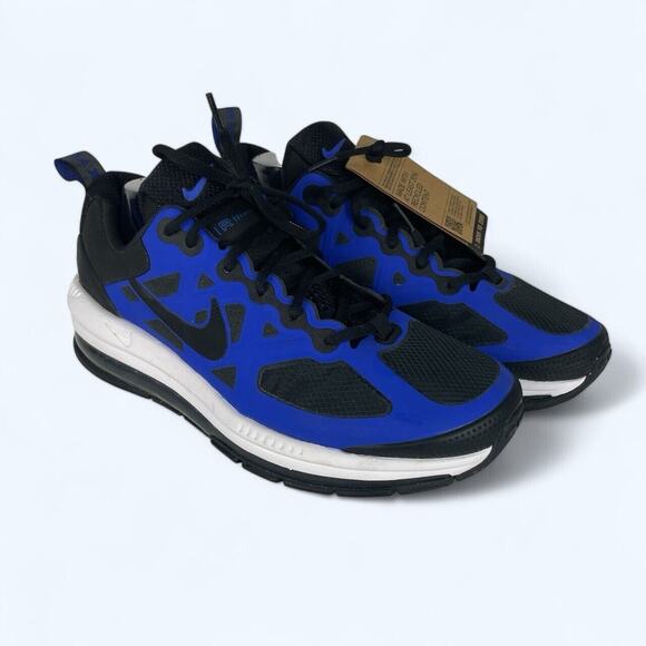 Nike Other - Nike Mens 10.5 Air Max Genome Black White Racer Blue Shoes Sneaker DC9410-401